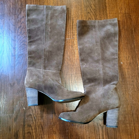 Cole Haan | Shoes | Cole Haan Nike Air Suede Boots | Poshmark